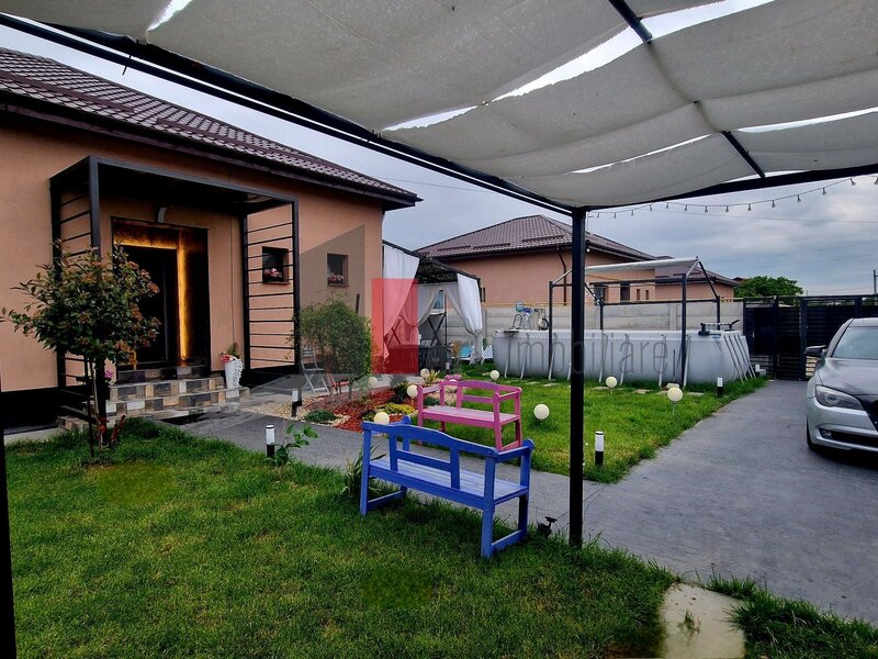 Mihailesti Vanzare casa moderna cu piscina si zona de fitness --Mihailesti