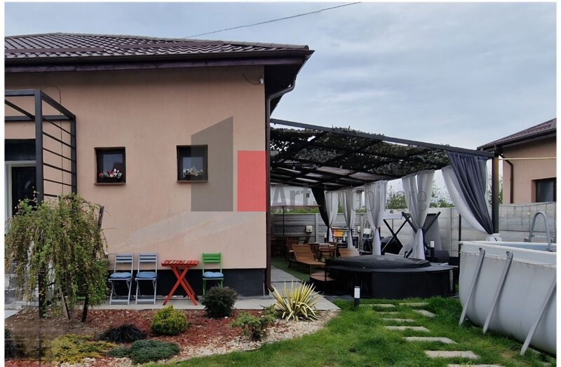 Mihailesti Vanzare casa moderna cu piscina si zona de fitness --Mihailesti