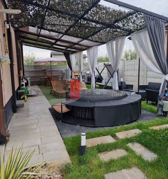 Mihailesti Vanzare casa moderna cu piscina si zona de fitness --Mihailesti